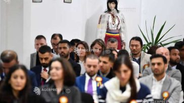 Ceremonie solemnă de depunere a jurământului de credință față de România, organizată cu prilejul Zilei Europei
