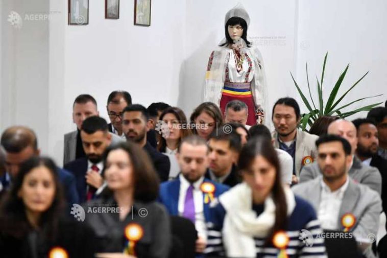 Ceremonie solemnă de depunere a jurământului de credință față de România, organizată cu prilejul Zilei Europei