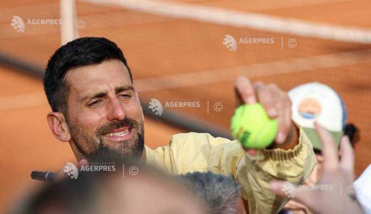 Tenis: Djokovic și Tsitsipas au ”cucerit” Piazza del Popolo din Roma