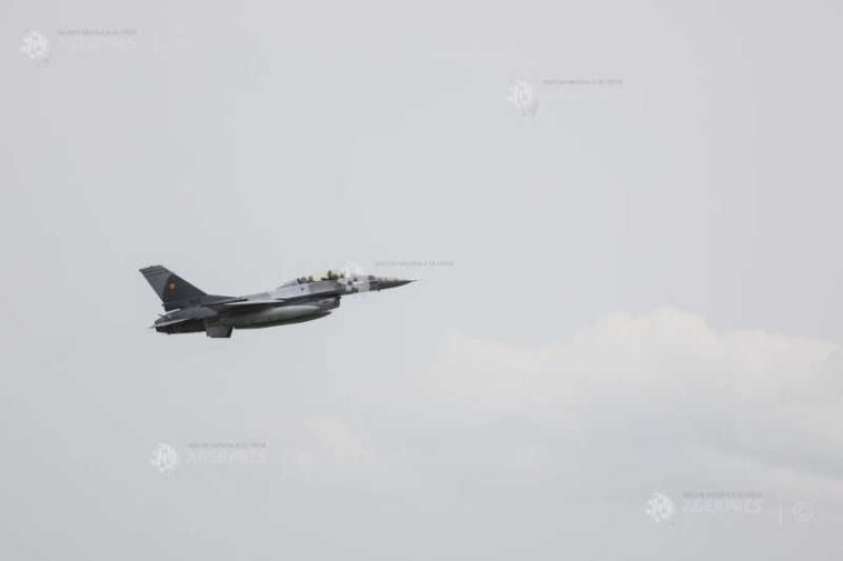 Două aeronave F-16 au decolat de la Fetești după ce radarele au detectat pătrunderea unei drone la granița cu Ucraina