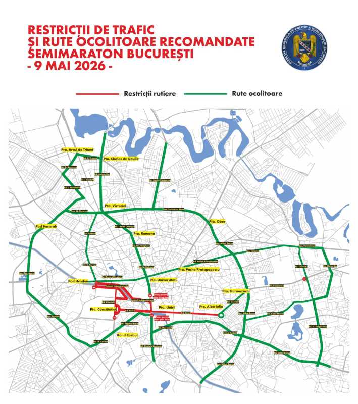 PMB renunță la ‘Străzi deschise’ în acest sfârșit de săptămână; se organizează alte două evenimente