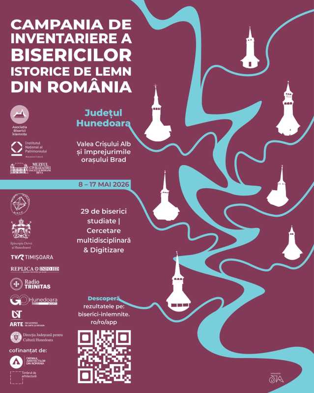 Hunedoara: Campanie de cercetare și inventariere a bisericilor istorice din lemn