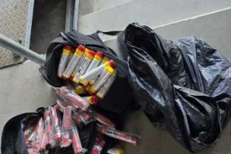 Jandarmeria: 311 materiale pirotehnice interzise, găsite în interiorul stadionului, la meciul Steaua – Sepsi