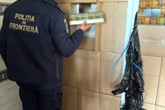 Giurgiu: Reținut după ce a fost depistat că transporta peste șapte milioane de țigarete fără documente