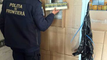 Giurgiu: Reținut după ce a fost depistat că transporta peste șapte milioane de țigarete fără documente
