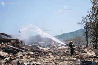 Bilanțul exploziei de la o fabrică de artificii din centrul Chinei a urcat la 37 de morți
