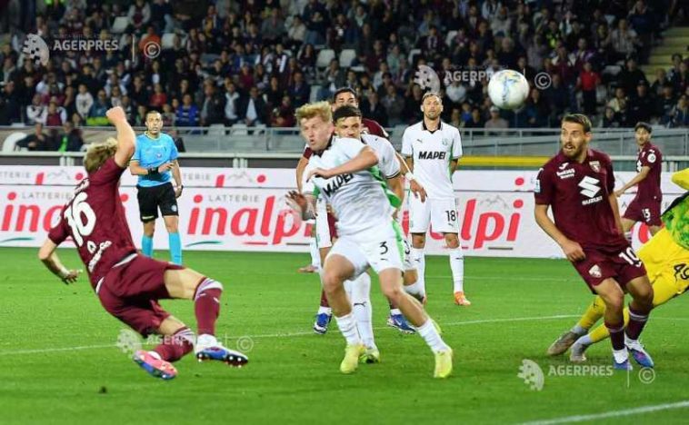 Fotbal: Torino FC – Sassuolo 2-1, în uvertura etapei a 36-a din Serie A