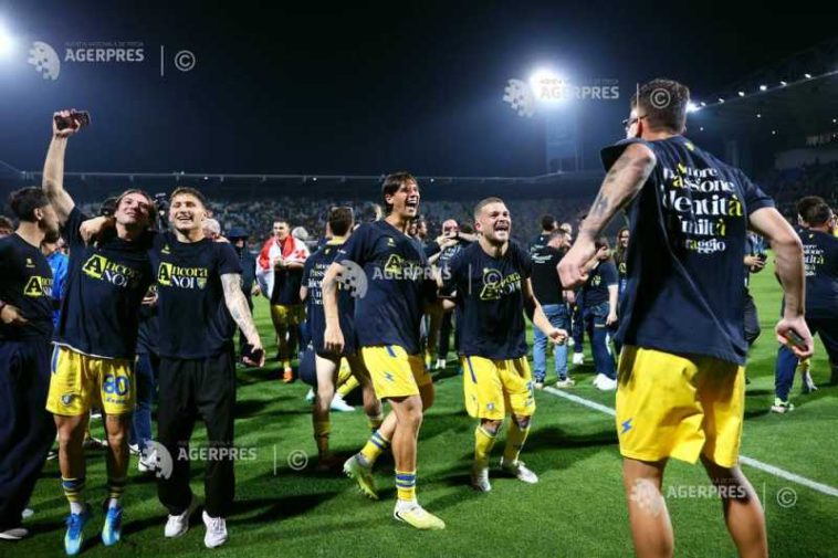Fotbal: Frosinone a promovat în Serie A