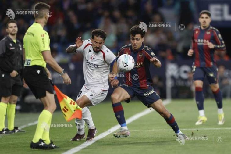 Fotbal: Levante – Osasuna 3-2, în etapa a 35-a din La Liga