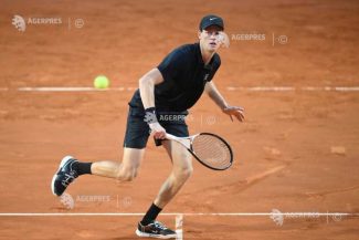 Tenis: Liderul mondial Jannik Sinner a debutat cu dreptul la turneul de la Roma (ATP)