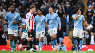 Fotbal: Manchester City, învingătoare cu 3-0 la Brentford, se menține în cursa pentru titlu în Premier League