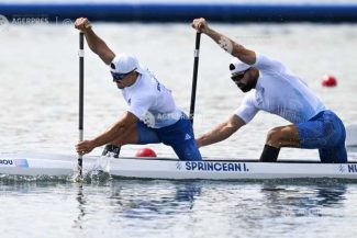 Kaiac-canoe: Ilie Sprîncean și Oleg Nuță, clasați pe locul 4 în Finala B la canoe-2 pe 500 m, la Cupa Mondială de la Szeged