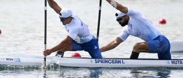 Kaiac-canoe: Ilie Sprîncean și Oleg Nuță, clasați pe locul 4 în Finala B la canoe-2 pe 500 m, la Cupa Mondială de la Szeged