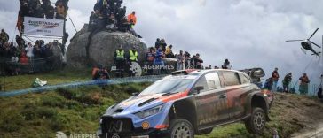 Auto: Belgianul Thierry Neuville (Hyundai), învingător în Raliul Portugaliei