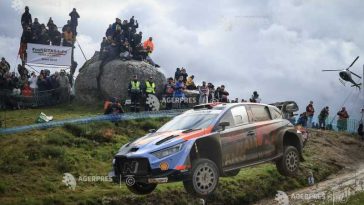 Auto: Belgianul Thierry Neuville (Hyundai), învingător în Raliul Portugaliei