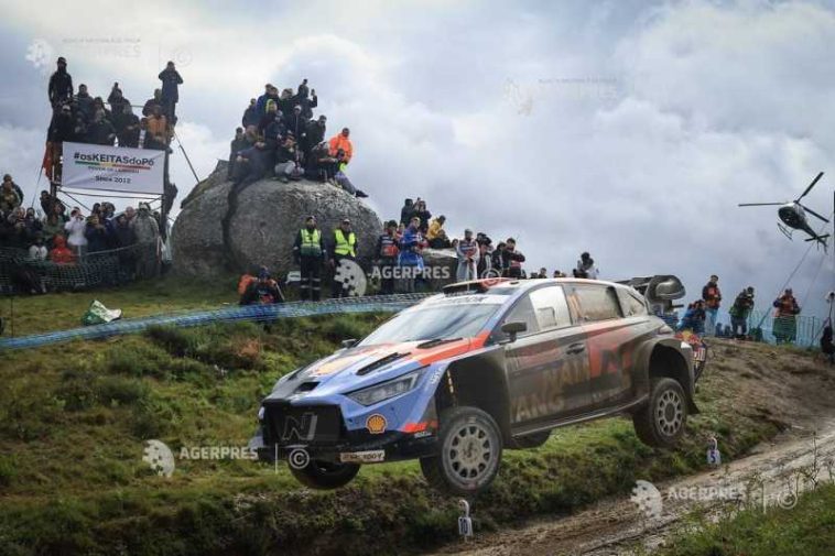 Auto: Belgianul Thierry Neuville (Hyundai), învingător în Raliul Portugaliei