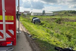 Vaslui: Motociclist de 84 de ani, rănit într-un accident rutier produs la Pungești