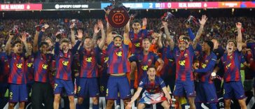 Fotbal: FC Barcelona a câștigat El Clasico, 2-0 cu Real Madrid, și un nou titlu de campioană a Spaniei