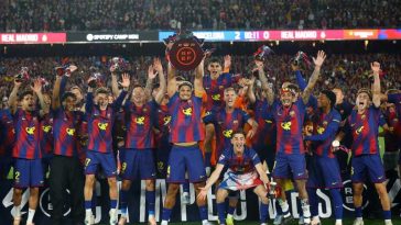 Fotbal: FC Barcelona a câștigat El Clasico, 2-0 cu Real Madrid, și un nou titlu de campioană a Spaniei