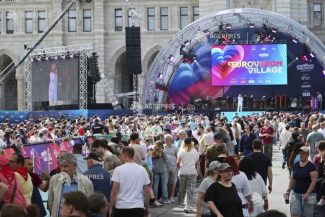 Lansarea festivităților prilejuite de concursul Eurovision, pe fondul boicotului cauzat de participarea Israelului