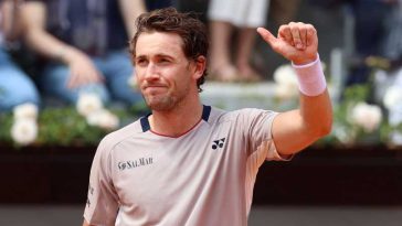 Tenis: Casper Ruud s-a calificat în sferturi de finală la Roma (ATP)