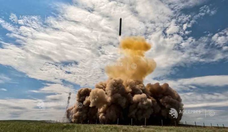 Rusia anunță testarea cu succes a noii rachete strategice nucleare Sarmat