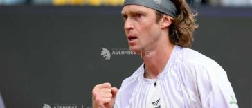 Tenis: Rușii Daniil Medvedev și Andrei Rublev s-au calificat în sferturi la Roma (ATP)