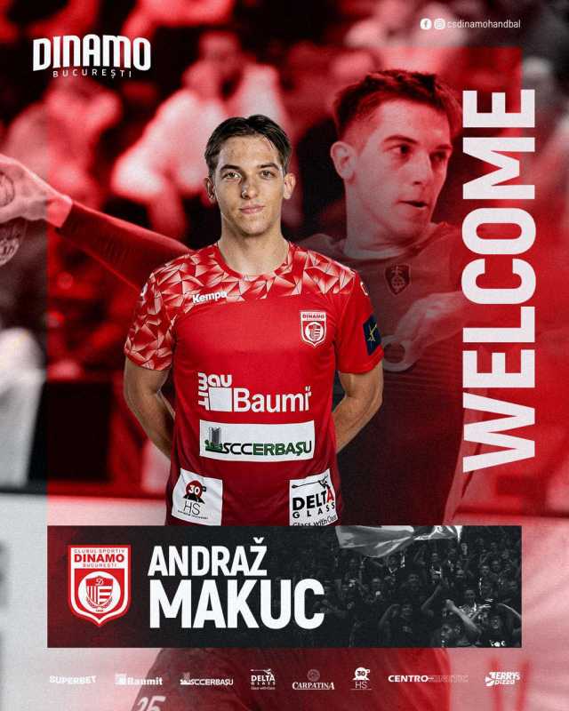 Handbal masculin: CS Dinamo a anunțat un nou transfer pentru sezonul viitor