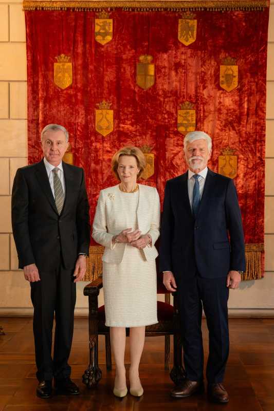 Președintele Republicii Cehe – la Palatul Elisabeta; sprijinul față de traseul european al Republicii Moldova – pe agenda convorbirilor