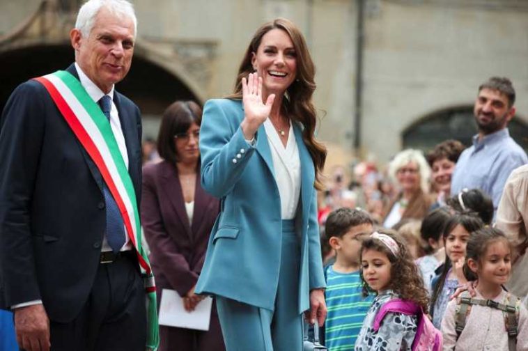Prințesa Kate începe miercuri în Italia prima sa vizită oficială în străinătate după o pauză de trei ani