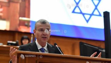 Parlament-ședință solemnă/ Vicepremierul israelian Levin: Cred cu tărie că steagul României merită să fie ridicat în Ierusalim