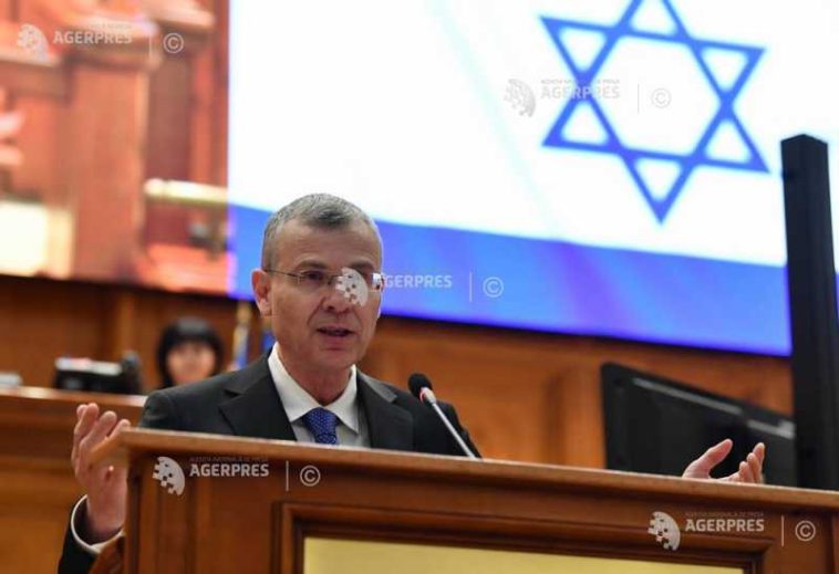 Parlament-ședință solemnă/ Vicepremierul israelian Levin: Cred cu tărie că steagul României merită să fie ridicat în Ierusalim