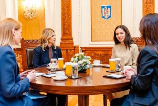 Mirabela Grădinaru și Olena Zelenska au discutat, la București, despre importanța sănătății mintale a copiilor