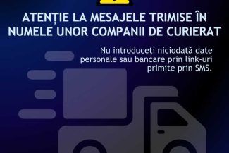 Experții DNSC au descoperit o campanie frauduloasă care imită serviciile de curierat ale DHL