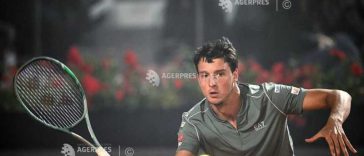 Tenis: Meci de la turneul de la Roma (ATP), întrerupt din cauza fumului de la finala Cupei Italiei la fotbal