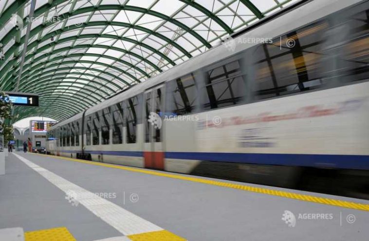 Un sfert dintre trenurile CFR Călători nu vor circula temporar pe linia București Nord-Aeroportul Henri Coandă