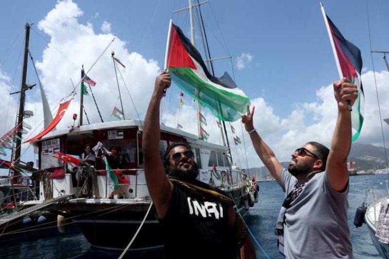 Noua flotilă pentru Gaza a plecat din portul turcesc Marmaris