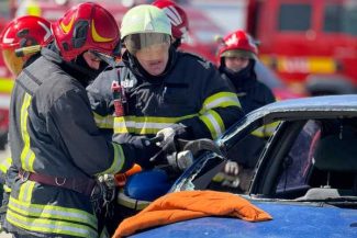 ISU Cluj și Mureș au derulat un exercițiu de amploare – a fost simulat un accident cu 14 victime