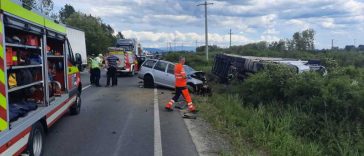 Timiș: Accident soldat cu decesul unei persoane, pe drumul european E70