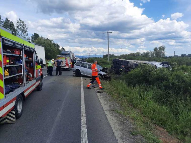 Timiș: Accident soldat cu decesul unei persoane, pe drumul european E70