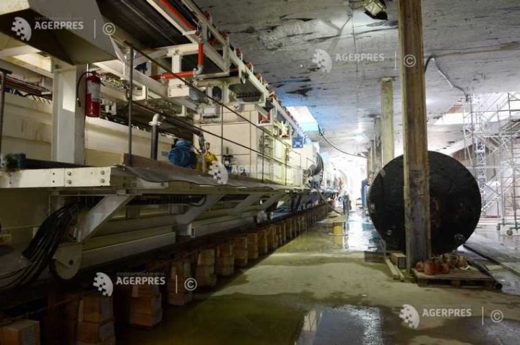 Metrorex: Scutul de forare ‘Sfânta Maria’ a ajuns la stația Piața Montreal de pe Magistrala 6