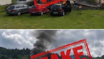 Neamț: ISU neagă informațiile despre prăbușirea unui avion și precizează că fotografiile apărute sunt false