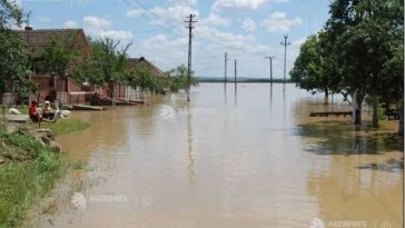 INHGA: Cod galben de posibile inundații pe multe râuri din Banat și Muntenia
