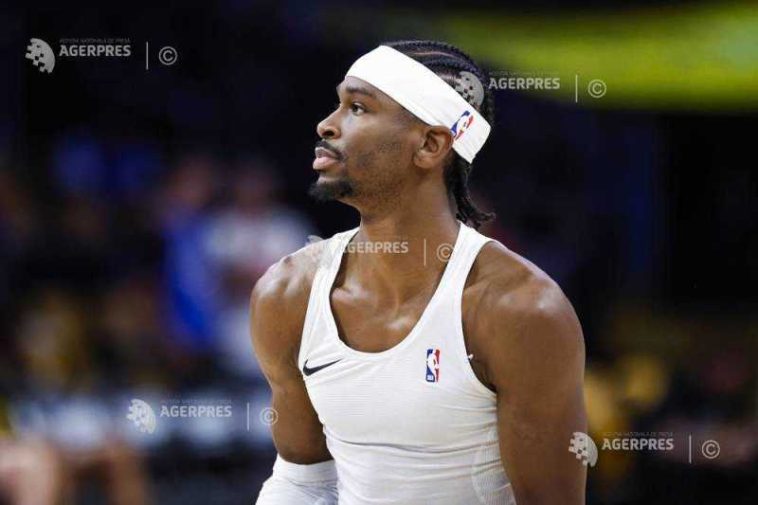 Baschet: NBA – Canadianul Shai Gilgeous-Alexander, desemnat MVP pentru al doilea sezon consecutiv