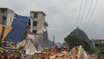 Doi morți în urma unui cutremur cu magnitudinea 5,2 produs în regiunea Guangxi