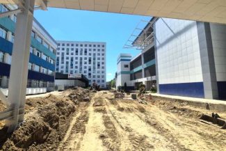 Galați: Lucrări de amploare pentru modernizarea infrastructurii rutiere și pietonale de la Spitalul Județean