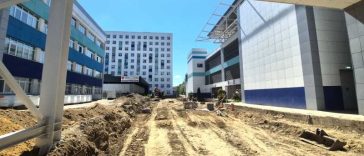 Galați: Lucrări de amploare pentru modernizarea infrastructurii rutiere și pietonale de la Spitalul Județean