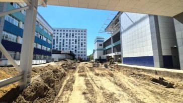 Galați: Lucrări de amploare pentru modernizarea infrastructurii rutiere și pietonale de la Spitalul Județean