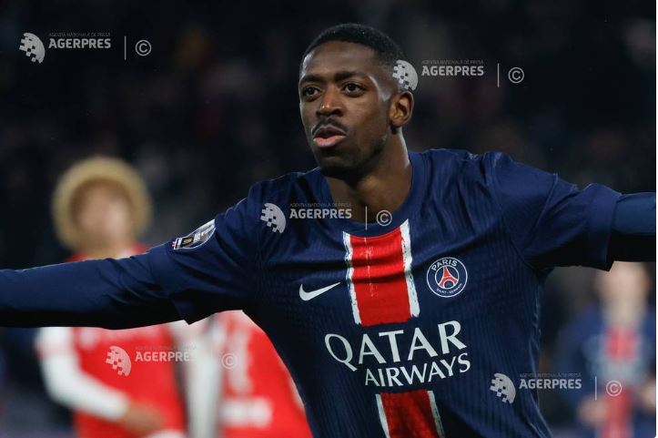 Fotbal: Ousmane Dembele, accidentat la gamba dreaptă, va rămâne ‘sub tratament’ în această săptămână (PSG)