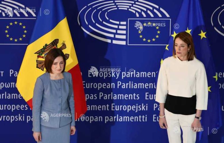 Locul Republicii Moldova este în Uniunea Europeană, declară Roberta Metsola după întrevederea cu Maia Sandu